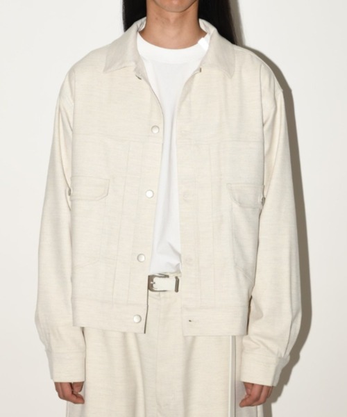 デニムジャケット風トラッカージャケット/Trucker jacket（ユニ