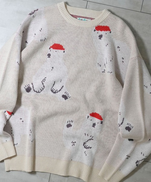 Bibiy. ホワイトニットセーター BIBIY. MADE | B. CLUB KNIT WHITE｜Bibiy.