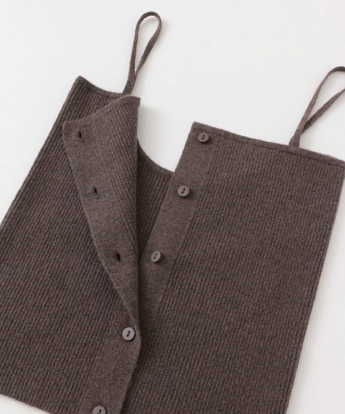 KBF(ケイビーエフ)の「マルチビスチェSETカーディガン(カーディガン/ボレロ・レディース・ベージュ/ブラウン/ダークグレー・ONE)」の14枚目の写真