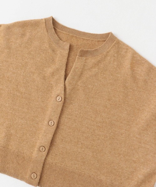 KBF(ケイビーエフ)の「マルチビスチェSETカーディガン(カーディガン/ボレロ・レディース・ベージュ/ブラウン/ダークグレー・ONE)」の18枚目の写真