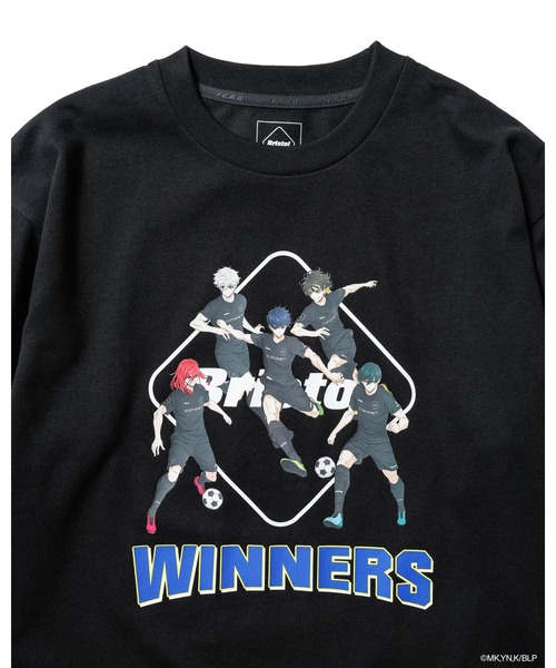 F.C.Real Bristol（エフシーレアルブリストル）の「BLUE LOCK WINNERS L/S TEE（Tシャツ/カットソー・メンズ・ブラック・X-SMALL/SMALL/MEDIUM/LARGE/X-LARGE）」の2枚目の写真
