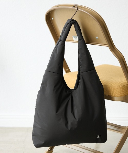 ROPE' PICNIC(ロペピクニック)の「撥水・A4対応/ナイロンパティングトートバック(トートバッグ・レディース・ブラック/キナリ・FREE)」の2枚目の写真