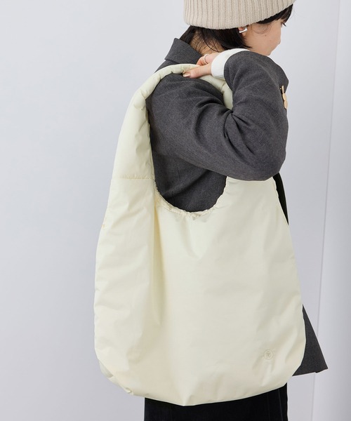 ROPE' PICNIC(ロペピクニック)の「撥水・A4対応/ナイロンパティングトートバック(トートバッグ・レディース・ブラック/キナリ・FREE)」の6枚目の写真