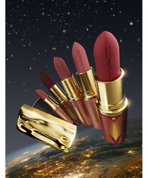 ゴールド　スタンダード　マット　リップスティック　キット　×　５ 　（限定品） 試してみた】M・A・C ゴールド スタンダードマット リップ