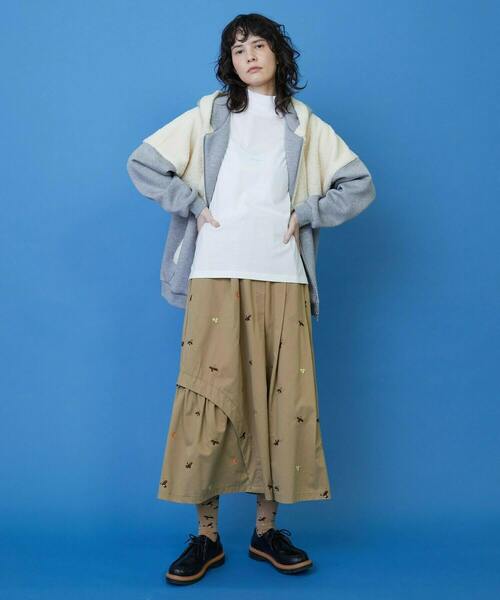 FRAPBOIS（フラボア）の「シープパーカー（パーカー・レディース・グレー/ブラック・2/1）」の19枚目の写真