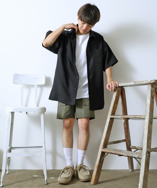 CALTOP/キャルトップ STANDARD S/S SHIRTS 半袖シャツ（シャツ/ブラウス）｜Cal Top（キャルトップ）
