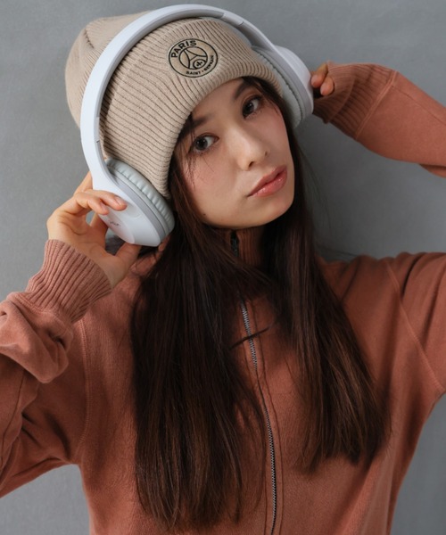 PARIS SAINT-GERMAIN（パリサンジェルマン）の「Paris Saint-Germain ニットキャップ（ニットキャップ/ビーニー・レディース・ブラック/ベージュ/ベージュ系その他/ブラック系その他/ブラック系その他2・FREE）」の6枚目の写真