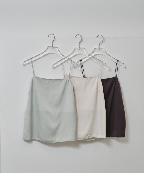 【TODAYFUL】Matte Satin Camisole TODAYFUL】Matte Satin Camisole TODAYFUL(トゥデイフル