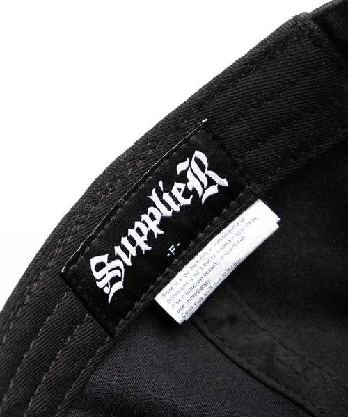 SUPPLIER（サプライヤー）の「キャップ｜Blade Logo 6-Panel Cap｜SUPPLIER｜公式通販（キャップ・メンズ・ブラック・FREE）」の5枚目の写真
