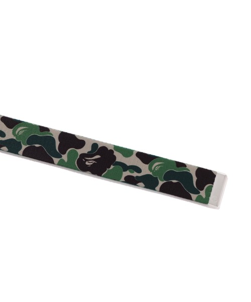 A BATHING APE（アベイシングエイプ）の「ABC CAMO GI BELT（ベルト・メンズ・ピンク/グリーン/ブラック/ブルー・FREE）」の6枚目の写真