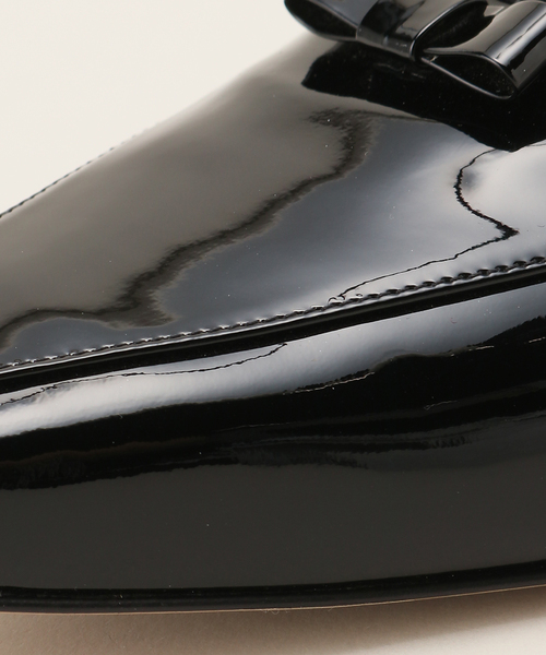 セール】NEBULONI E. （ネブローニ）Pink Ribbon Patent ミュール