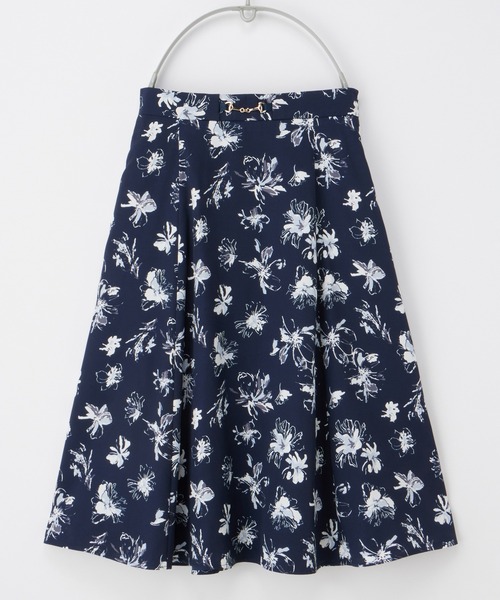 ビット付フレアスカート（スカート）｜Honeys（ハニーズ）の