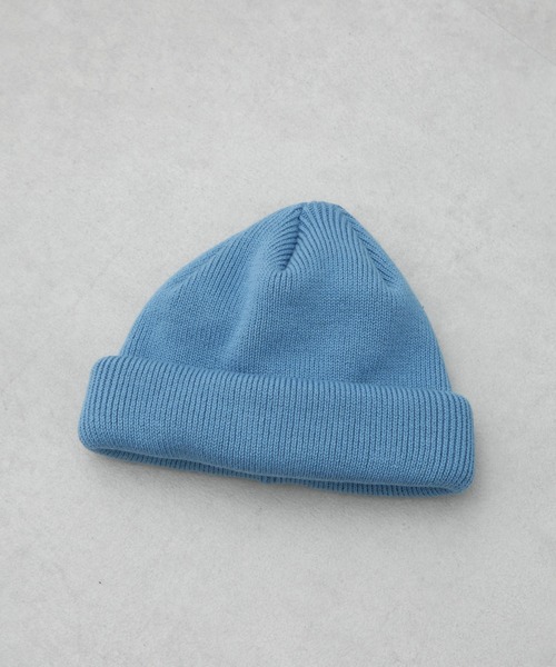 RACAL（ラカル）の「RACAL/別注 Roll Knit Cap（ニットキャップ/ビーニー・メンズ・ライトブルー/ライトパープル/チャコール/ライトイエロー・FREE）」の3枚目の写真