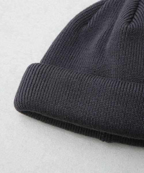 RACAL（ラカル）の「RACAL/別注 Roll Knit Cap（ニットキャップ/ビーニー・メンズ・ライトブルー/ライトパープル/チャコール/ライトイエロー・FREE）」の5枚目の写真
