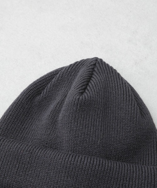 RACAL（ラカル）の「RACAL/別注 Roll Knit Cap（ニットキャップ/ビーニー・メンズ・ライトブルー/ライトパープル/チャコール/ライトイエロー・FREE）」の6枚目の写真