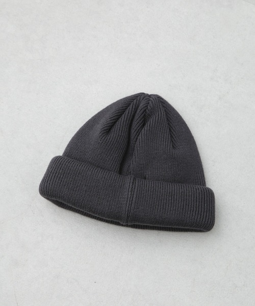 RACAL（ラカル）の「RACAL/別注 Roll Knit Cap（ニットキャップ/ビーニー・メンズ・ライトブルー/ライトパープル/チャコール/ライトイエロー・FREE）」の8枚目の写真