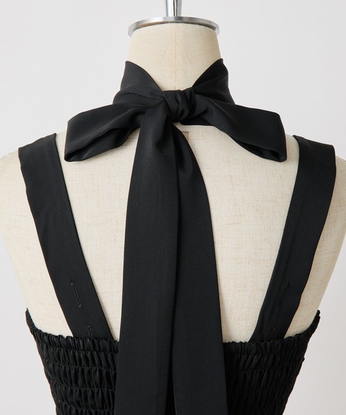 one after another NICE CLAUP（ワンアフターアナザーナイスクラップ）の「ティアードミニワンピース（ワンピース・レディース・レオパード/ブラック/アイボリー/ミント・FREE）」の8枚目の写真