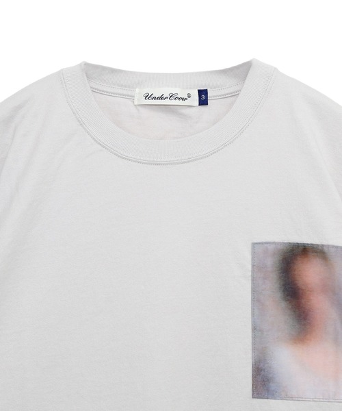 【関税込み】UNDERCOVER ベージュ UC1E3811 Tシャツ UNDERCOVER]TEE Bosisio プリントパッチ Albino/LIGHT BEIGE