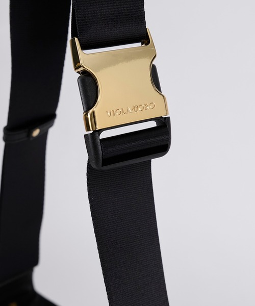 VIOLAd'ORO（ヴィオラドーロ）の「【VIOLAd'ORO】ナイロンボディバッグ