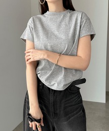 汗染み防止コンパクトフレンチスリーブTシャツ