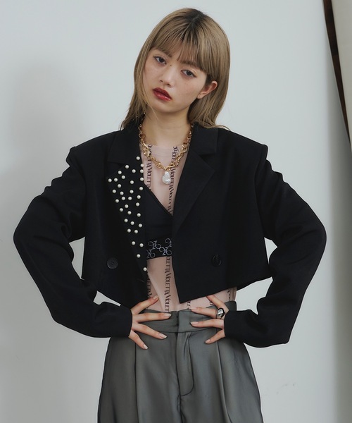 VIOLETTA(ヴィオレッタ)の「【Select】変形チェーンパールチョーカー(チョーカー・レディース・シルバー/ゴールド・FREE)」の12枚目の写真