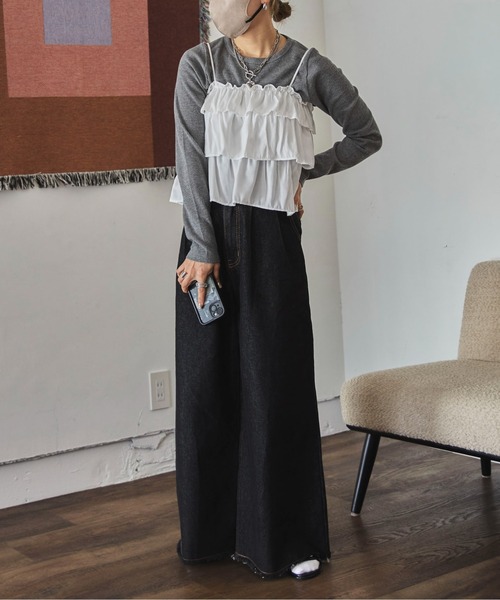 22AW PHIGVEL ヘビーワッフル ロング カットソー ロンT 22AW PHIGVEL ヘビーワッフル ロング カットソー ロンT