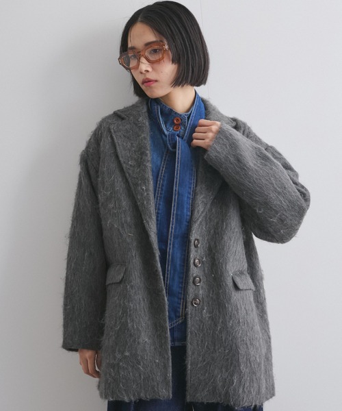 VICKY(ビッキー)の「【ENIM BY VICKY】2wayボウタイリボンデニムシャツ≪洗濯機で洗える≫(シャツ/ブラウス・レディース・ブルー/ライトブルー・M)」の11枚目の写真