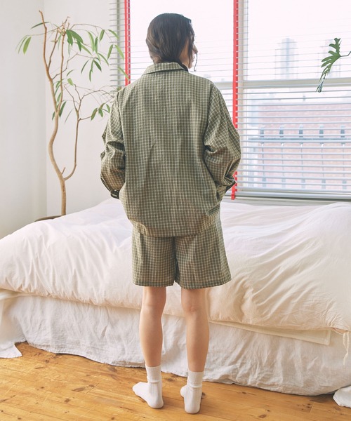 Unblend】セットアップ対応 / オーバーサイズ リラックス チェック