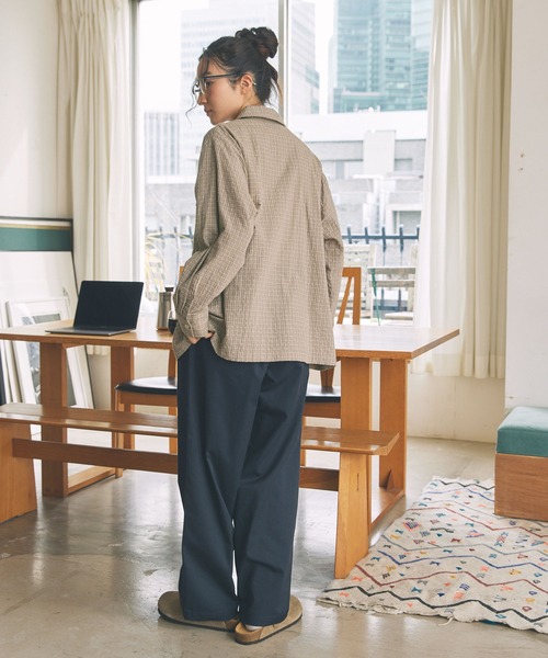 【やすさん専用】Mahf Supply Vネックプルオーバーシャツ URBAN SQUARE 汗染み軽減 リブ付きTシャツ Vネック 吸汗速乾