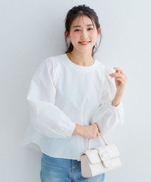 Petitjo | 小さいサイズ　ボリュームスリーブブラウス　低身長さん・小柄女性(シャツ/ブラウス)