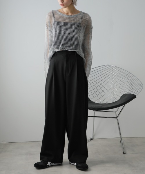 dissonance購入 ツータック スラックス 綺麗め 美品 dissonance購入 ツータック スラックス 綺麗め 美品 - メルカリ
