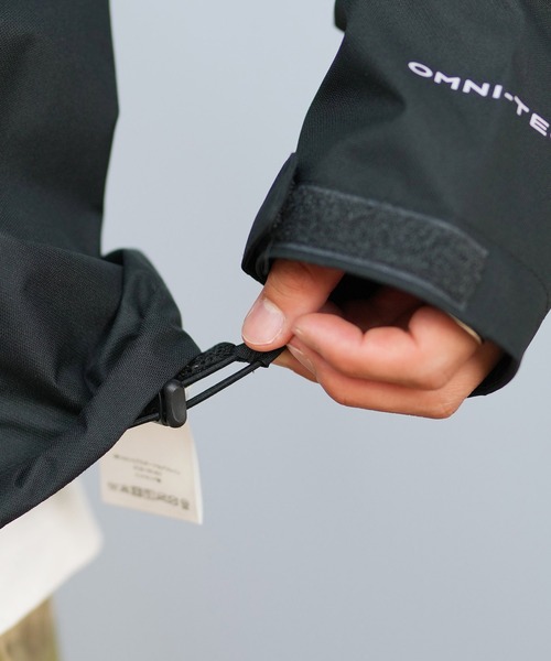 Columbia（コロンビア）の「columbia/コロンビア 2L防水ジャケット WE2619（その他アウター・メンズ・ダークグレー/ブラック・M/L/XL）」の5枚目の写真