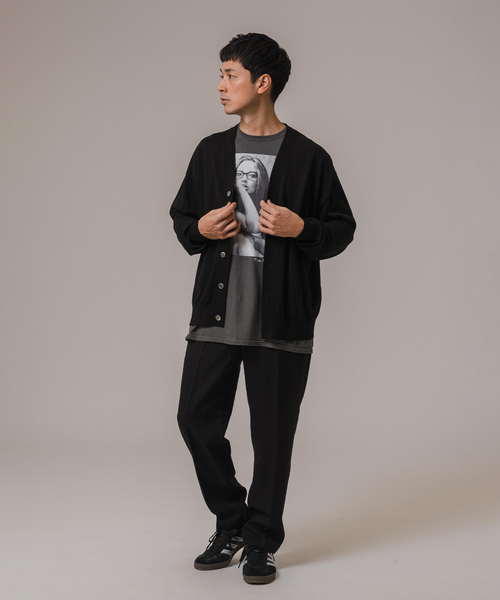 EDIFICE（エディフィス）の「ROUGH TWILL RT イージーパンツ（スラックス・メンズ・チャコールグレー/ブラック/ベージュ・LARGE/MEDIUM/SMALL）」の4枚目の写真