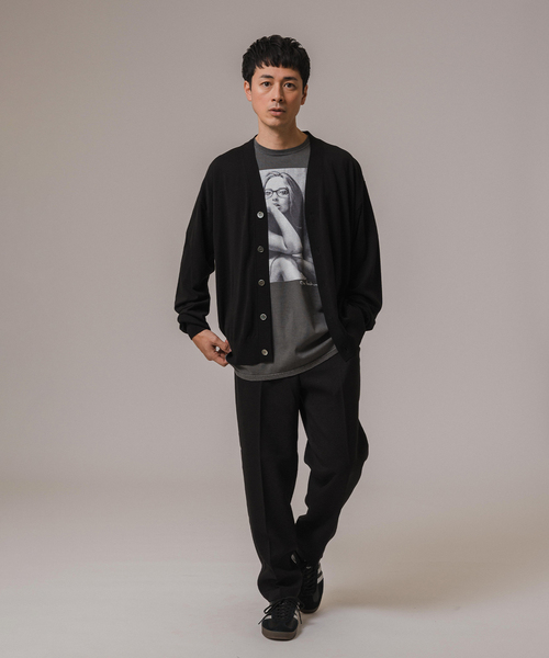 EDIFICE（エディフィス）の「ROUGH TWILL RT イージーパンツ（スラックス・メンズ・チャコールグレー/ブラック/ベージュ・LARGE/MEDIUM/SMALL）」の5枚目の写真