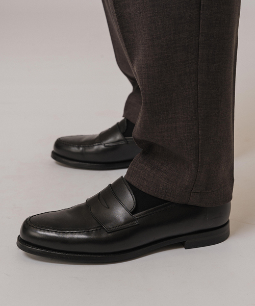 EDIFICE（エディフィス）の「ROUGH TWILL RT イージーパンツ（スラックス・メンズ・チャコールグレー/ブラック/ベージュ・LARGE/MEDIUM/SMALL）」の16枚目の写真