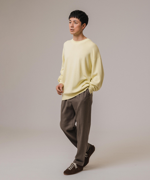 EDIFICE（エディフィス）の「ROUGH TWILL RT イージーパンツ（スラックス・メンズ・チャコールグレー/ブラック/ベージュ・LARGE/MEDIUM/SMALL）」の20枚目の写真