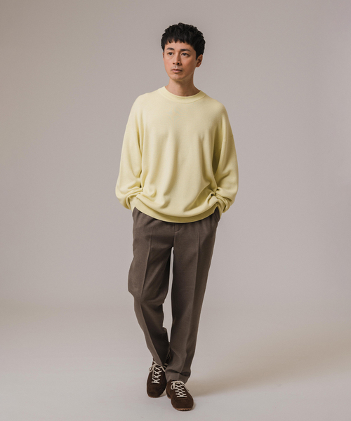 EDIFICE（エディフィス）の「ROUGH TWILL RT イージーパンツ（スラックス・メンズ・チャコールグレー/ブラック/ベージュ・LARGE/MEDIUM/SMALL）」の21枚目の写真