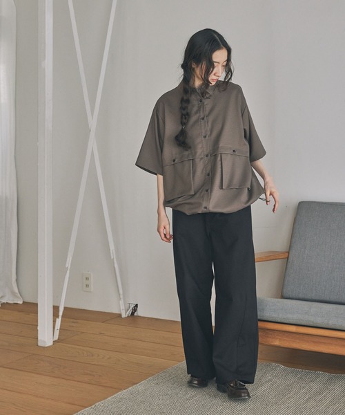 【HUECLOSET】★送料・関税込★モノチェックハーフシャツ cart01_sp_90350b27-095c-494c-