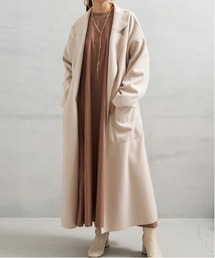 No one knows（ノーワンノーズ）の「ベルト付きテーラード コート（その他アウター）」