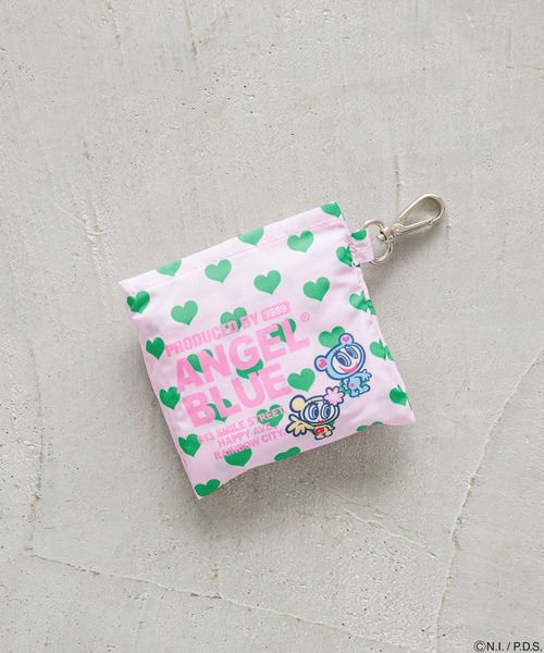 Me%（ミィパーセント）の「【ANGEL BLUE】エコバッグ　234553（エコバッグ/サブバッグ・レディース・アイボリー/ライトブルー/ホワイト/レッド/ピンク・FREE）」の11枚目の写真