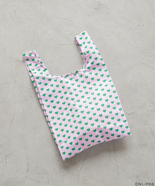 Me%（ミィパーセント）の「【ANGEL BLUE】エコバッグ　234553（エコバッグ/サブバッグ・レディース・アイボリー/ライトブルー/ホワイト/レッド/ピンク・FREE）」の12枚目の写真