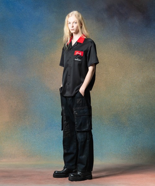 glamb（グラム）の「Good Luck Bowling Shirt / グッドラックボウリングシャツ（シャツ/ブラウス・メンズ・グリーン/ブラック・S/M/L）」の19枚目の写真