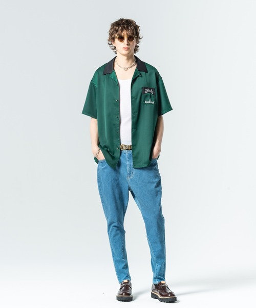 glamb（グラム）の「Good Luck Bowling Shirt / グッドラックボウリングシャツ（シャツ/ブラウス・メンズ・グリーン/ブラック・S/M/L）」の6枚目の写真