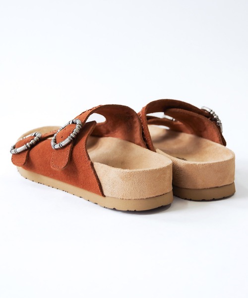 Minnetonka（ミネトンカ）の「MINNETONKA ミネトンカ / スエードベルトサンダル GEORGINE CLASSIC（サンダル・レディース・ブラウン/ベージュ/ブラック・7/8/9/6/5）」の16枚目の写真