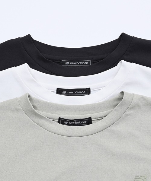 NEW BALANCE(ニューバランス)の「MET24 A line Tee(Tシャツ/カットソー・レディース・オフホワイト/ブラック/ライトカーキ・LARGE/MEDIUM/SMALL)」の21枚目の写真