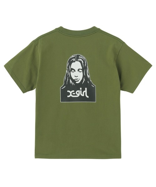 FACE S/S TEE（Tシャツ/カットソー）｜X-girl（エックスガール