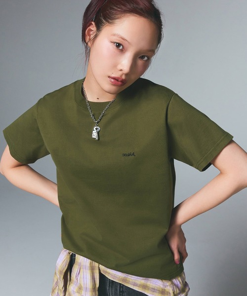 tシャツ FACE S/S TEE レディース メンズ FACE S/S TEE（Tシャツ/カットソー）｜X-girl（エックスガール