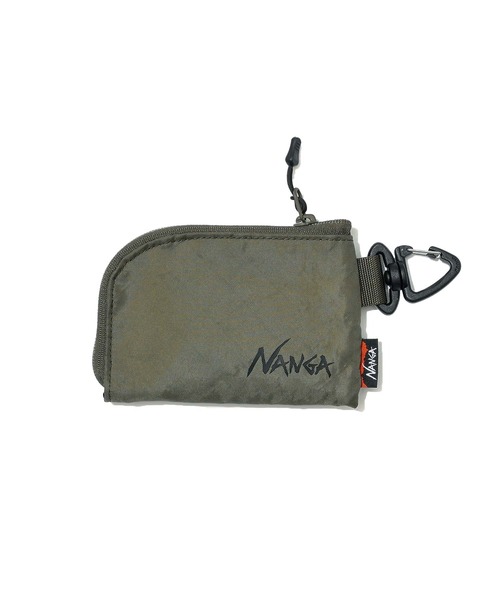 NANGA（ナンガ）の「ECOPAK UR COINCASE/エコパック UR コインケース（コインケース・メンズ・ブラック/オリーブ・FREE）」の2枚目の写真