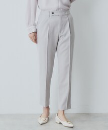 ドライタッチストレッチテーパードパンツ/セットアップ対応【洗濯機洗い可/イージーアイロン】