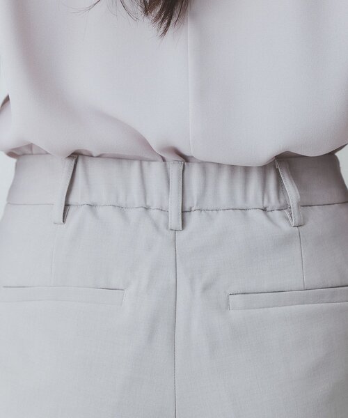 index(インデックス)の「ドライタッチストレッチテーパードパンツ/セットアップ対応【洗濯機洗い可/イージーアイロン】(その他パンツ・レディース・グレー/チャコールグレー/ベージュ・36/38/40/42)」の22枚目の写真